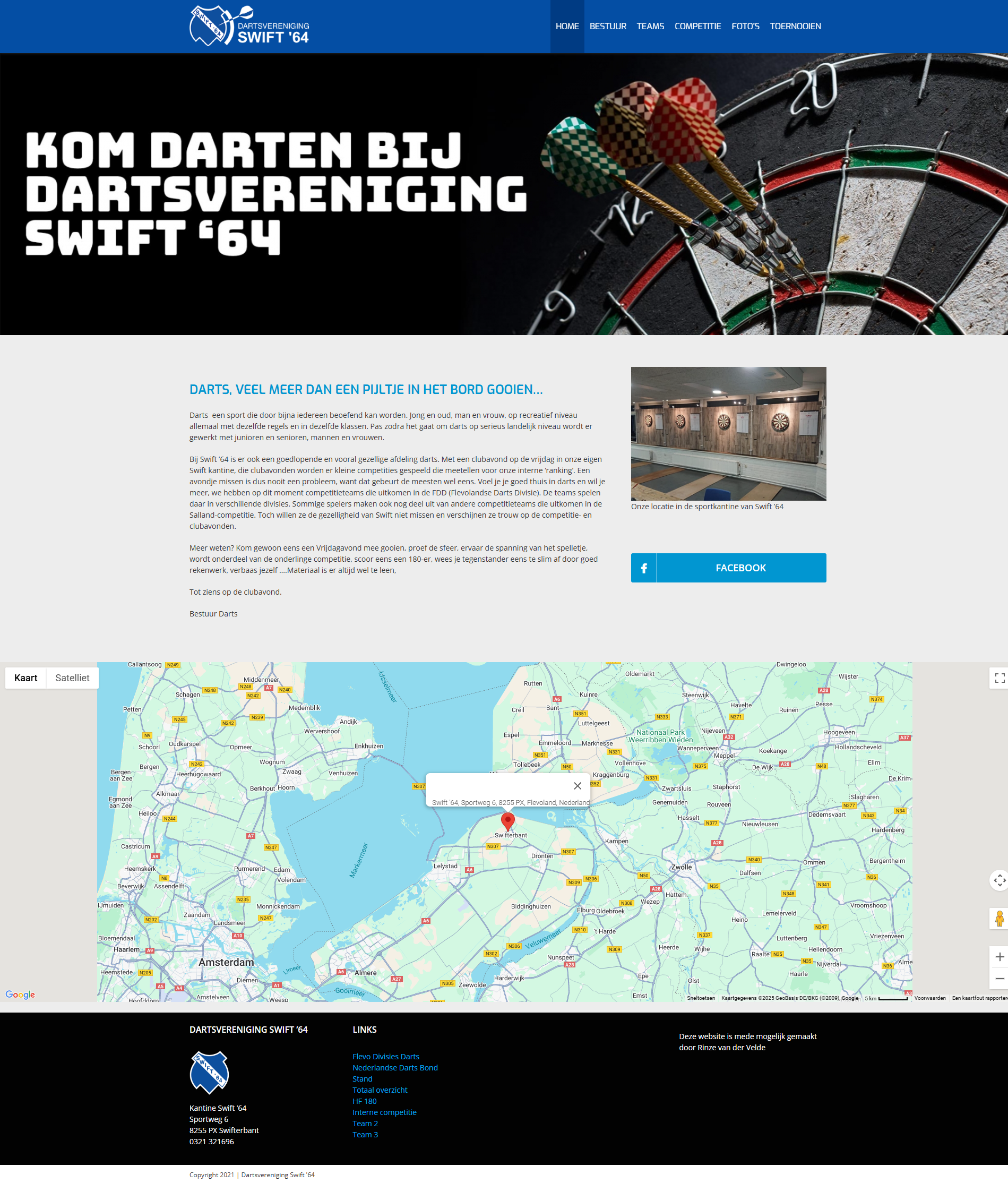 Darts Association Swift ’64