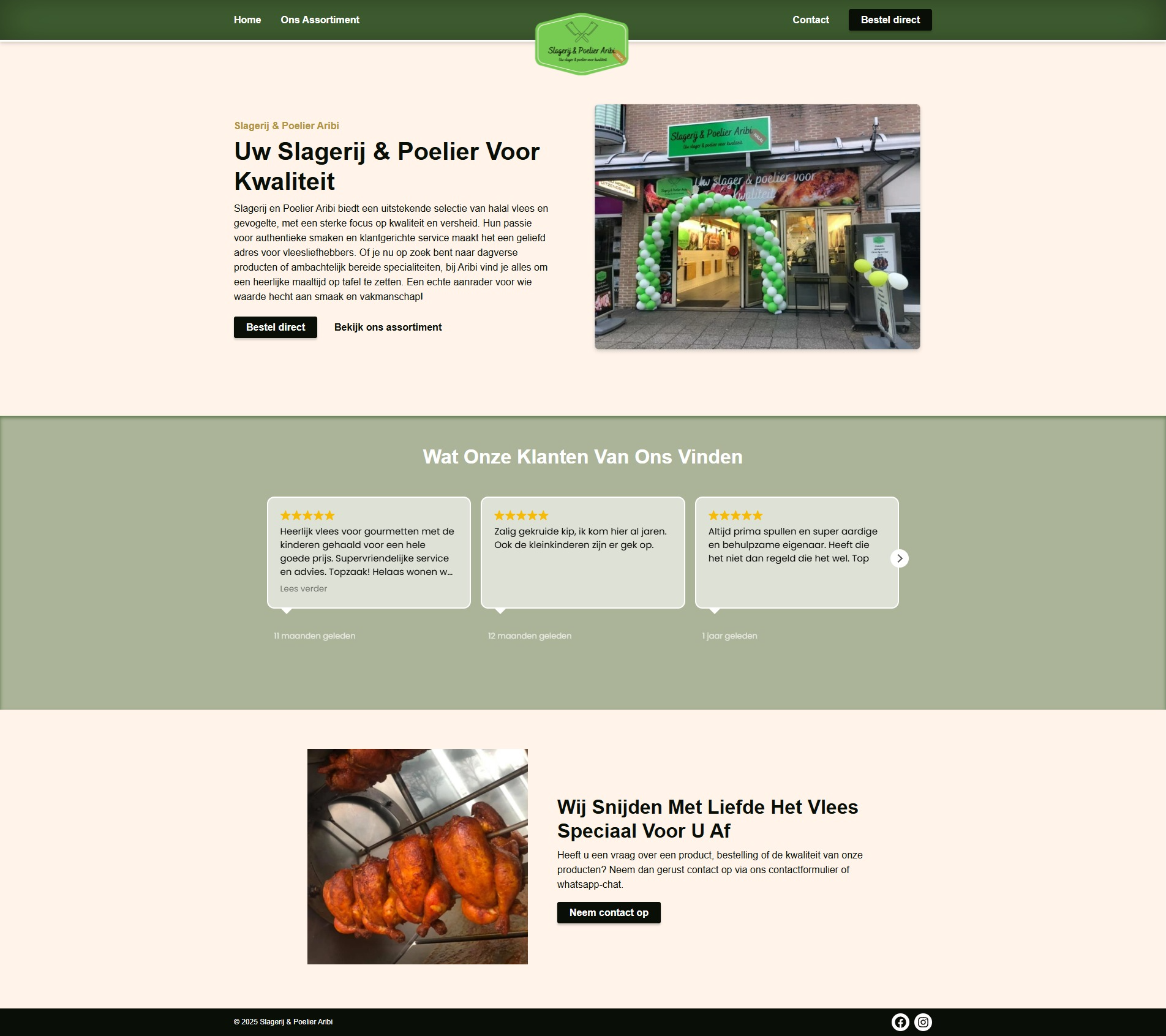 Butcher Shop & Poultry Aribi